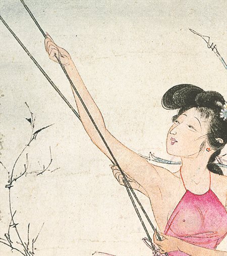 武宁-胡也佛的仕女画和最知名的金瓶梅秘戏图
